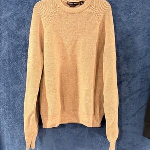 Michael Kors Beige Crewneck Men's Sweater